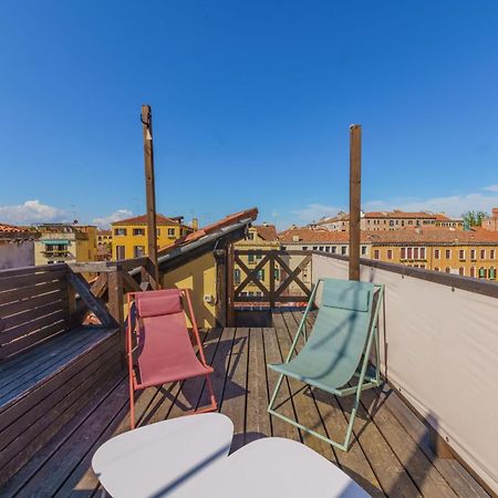 Casa Virginia Direct At The Canal Cannaregio With Own Roof Terrace Venedig Exterior foto