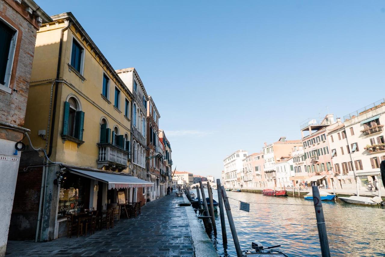 Casa Virginia Direct At The Canal Cannaregio With Own Roof Terrace Venedig Exterior foto