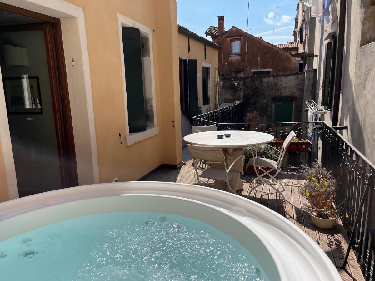 Casa Virginia Direct At The Canal Cannaregio With Own Roof Terrace Venedig Exterior foto